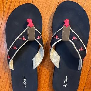 J Crew Flip Flops